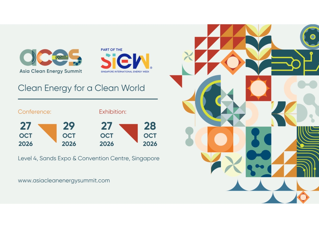 Asia Clean Energy Summit 2026 - Supported by AHK Singapur (SGC)